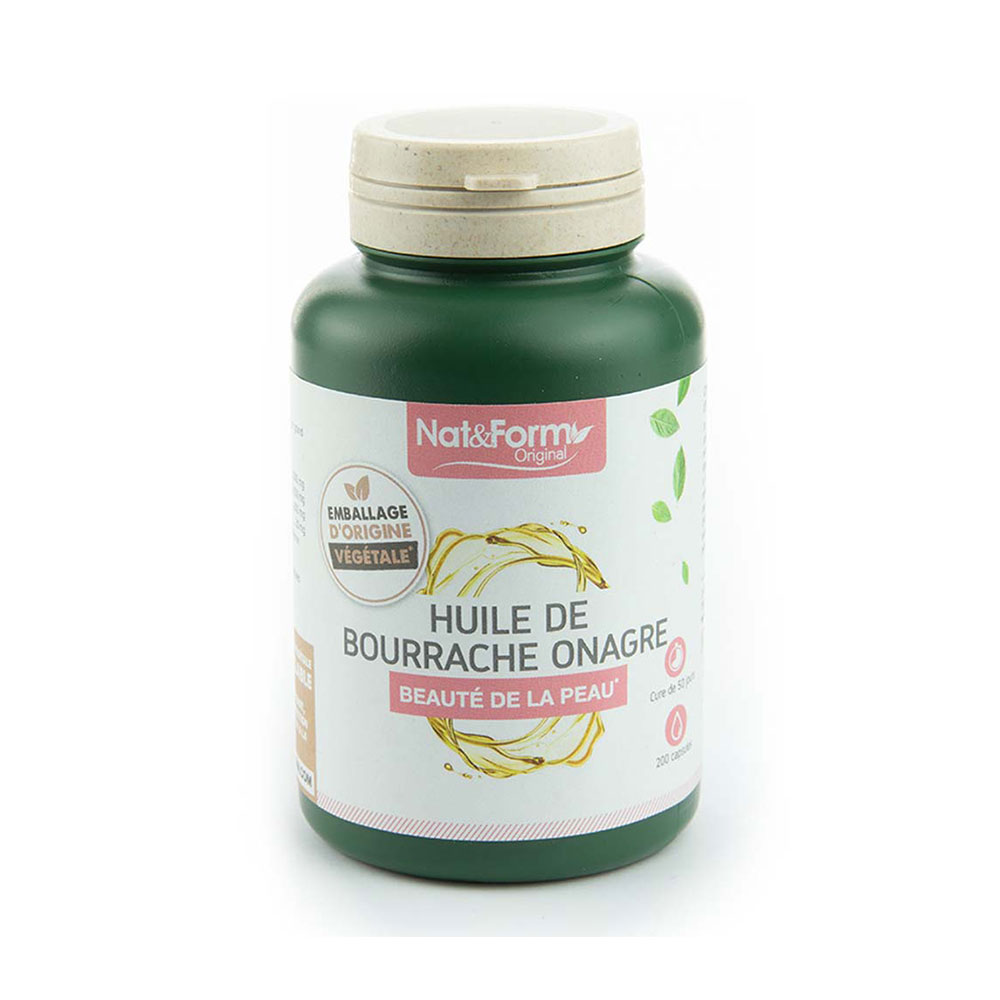 Nat&Form Borage and evening primrose oil 200 capsules