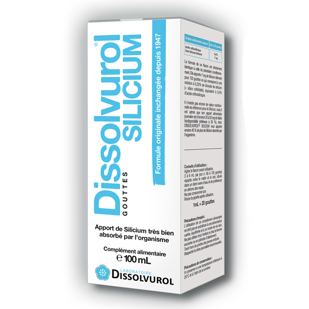 Dissolvurol Silica Drops 100 ml