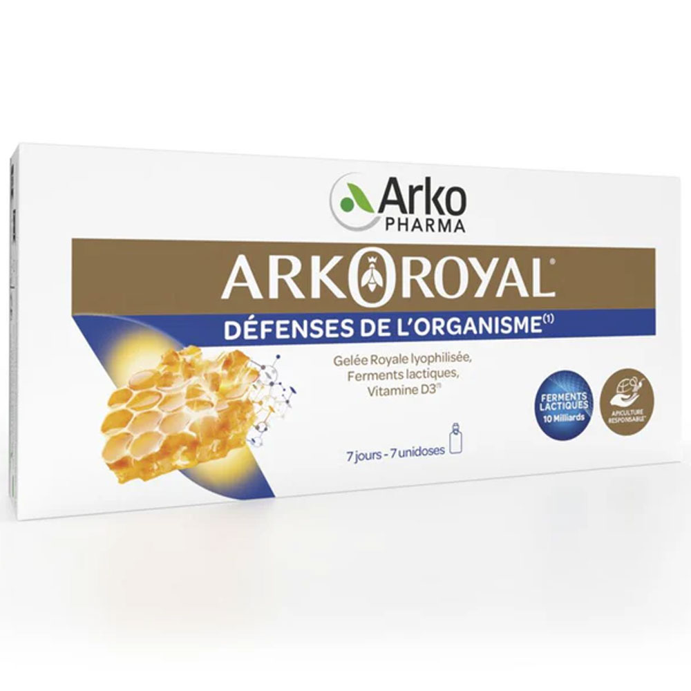Arkopharma Arkoroyal Royal Jelly + Lactic Ferments X 7 Unidoses 7 unidoses