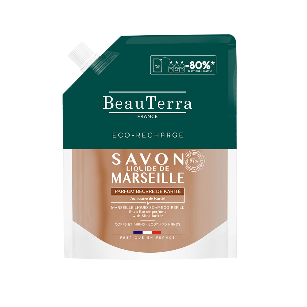 Beauterra Eco-refill Liquid Marseille Soaps 900ml