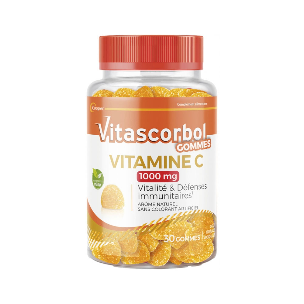 Vitascorbol Vitamin C 1000mg 30 gums