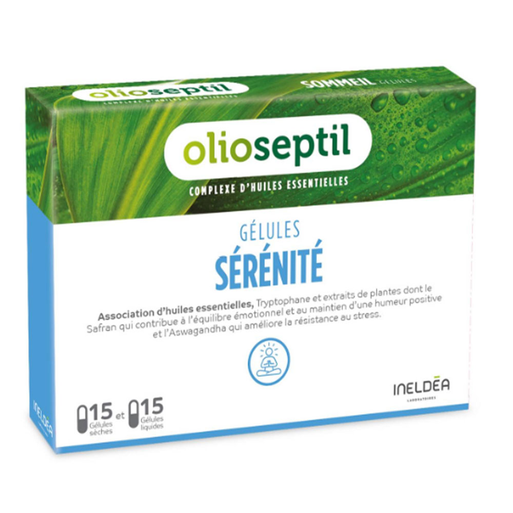 Olioseptil Serenity 15 Dry Capsules + 15 Liquid Capsules
