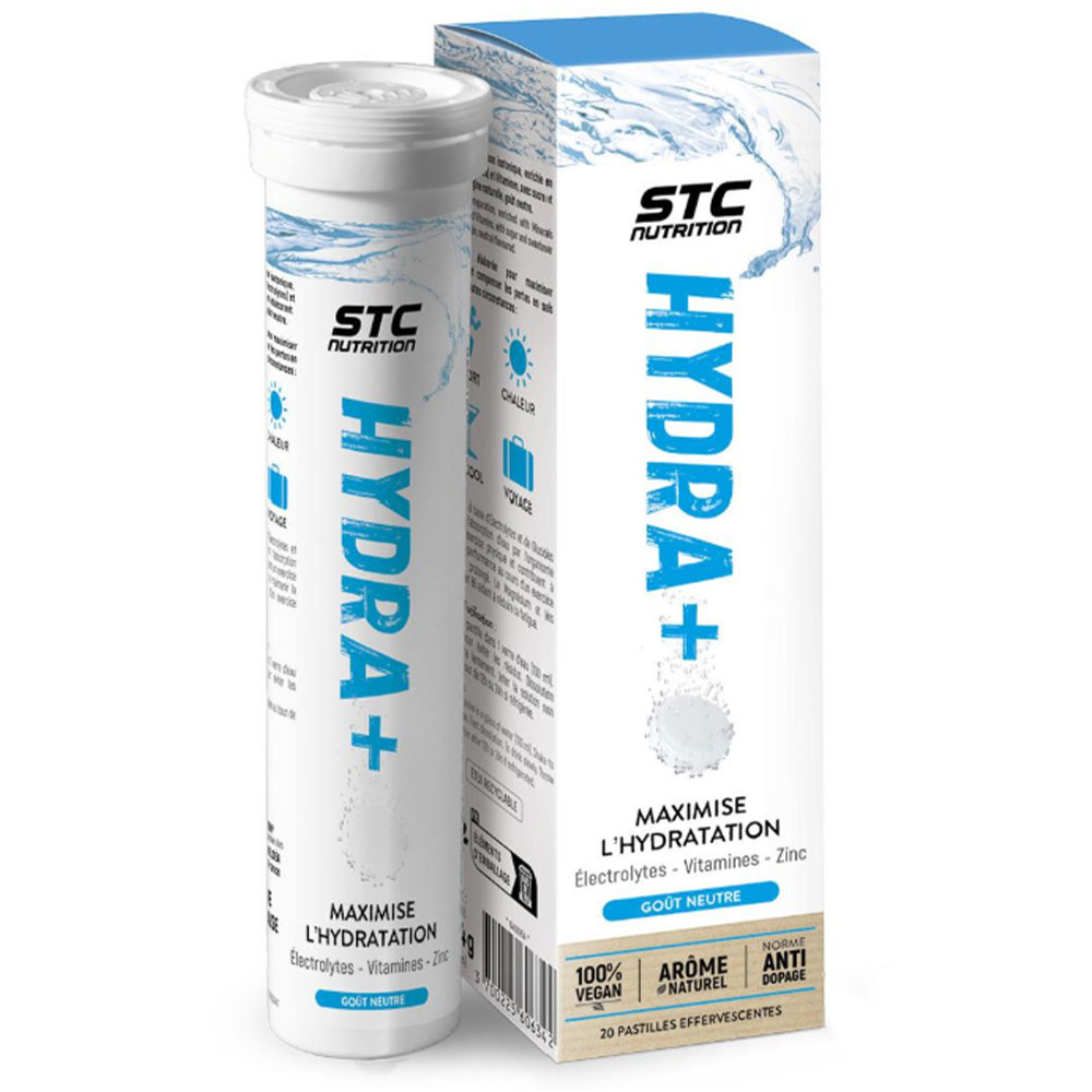 Stc Nutrition Hydra+ neutral taste 20 effervescent tablets