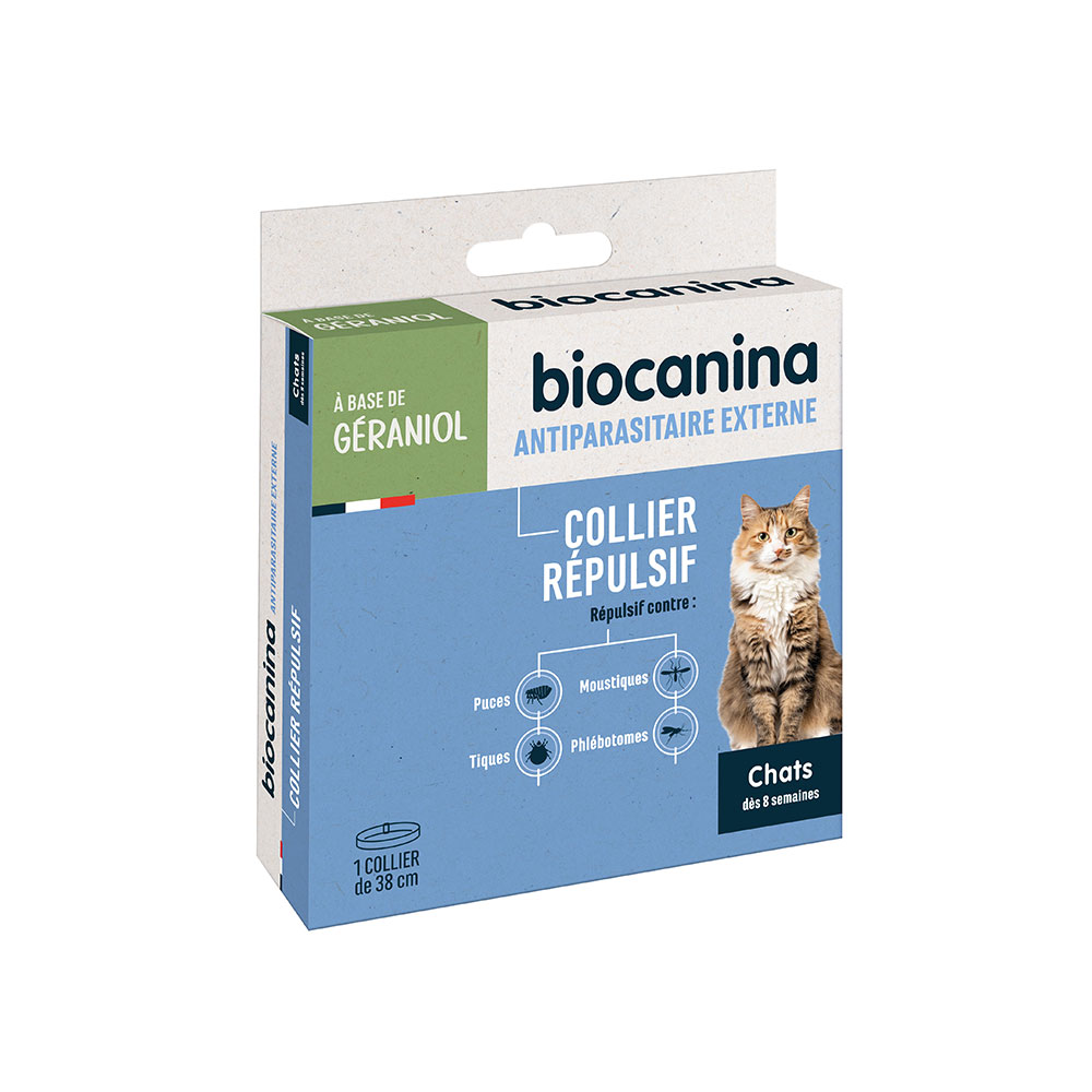 Biocanina Pest Control Cat repellent collar 38cm x1