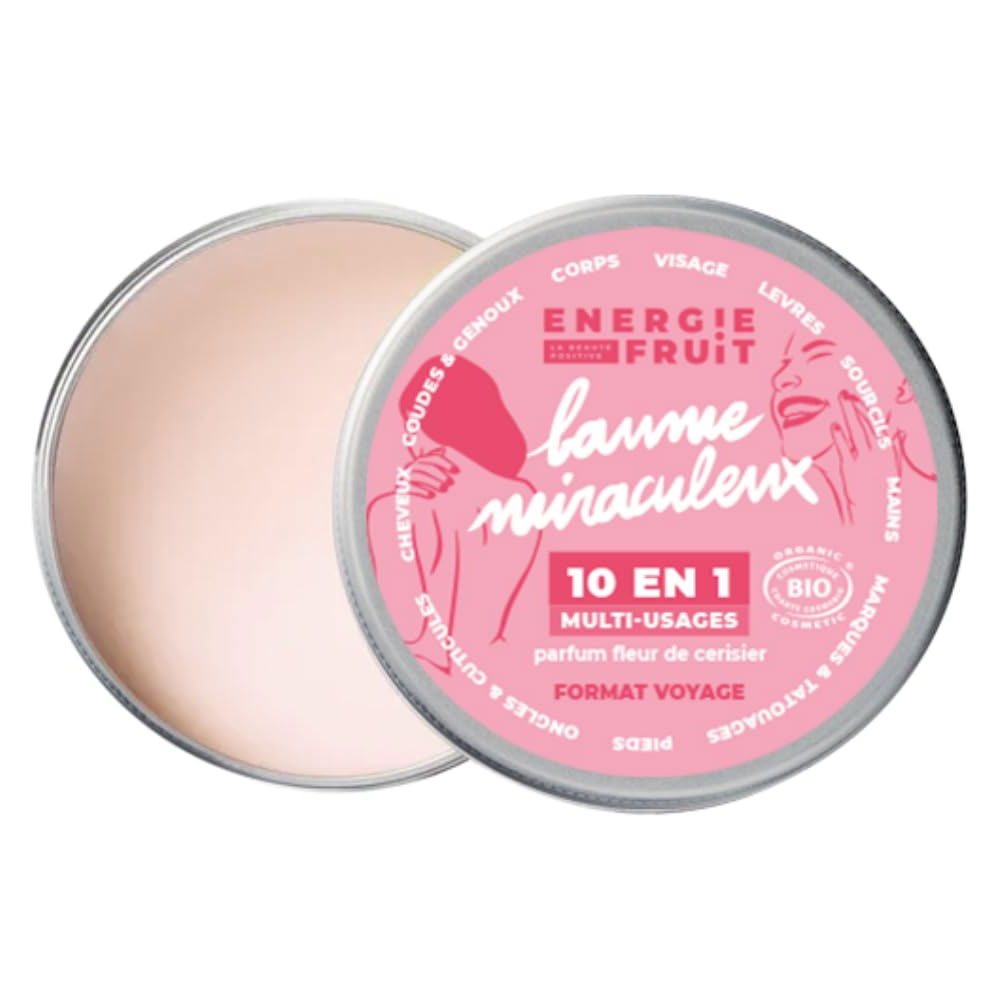 Energie Fruit Miraculous organic balm 10-in-1 multi-use cherry blossom fragrance 38 g