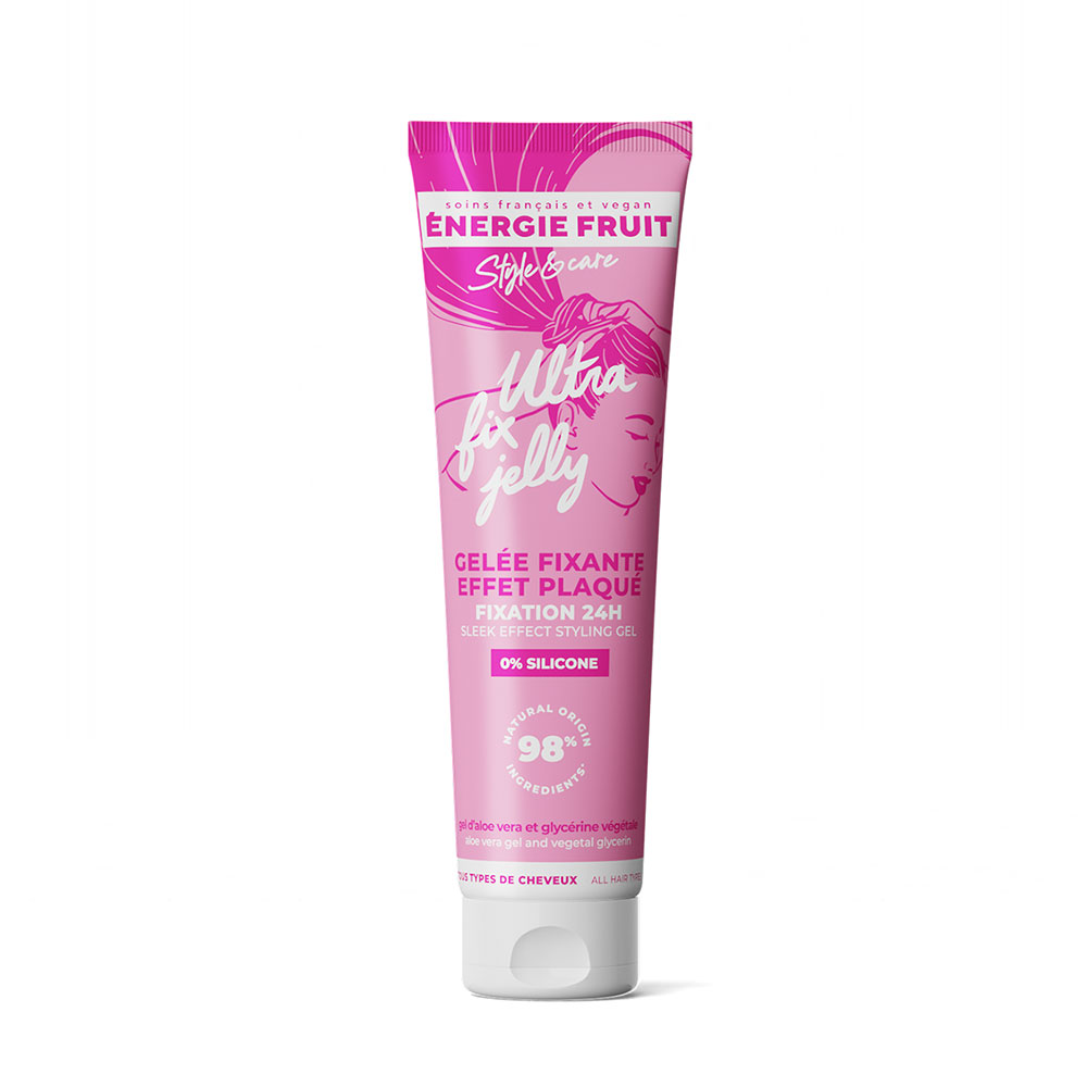 Energie Fruit Ultra fix jelly styling gel for sleek effect 24-hour hold 140 ml