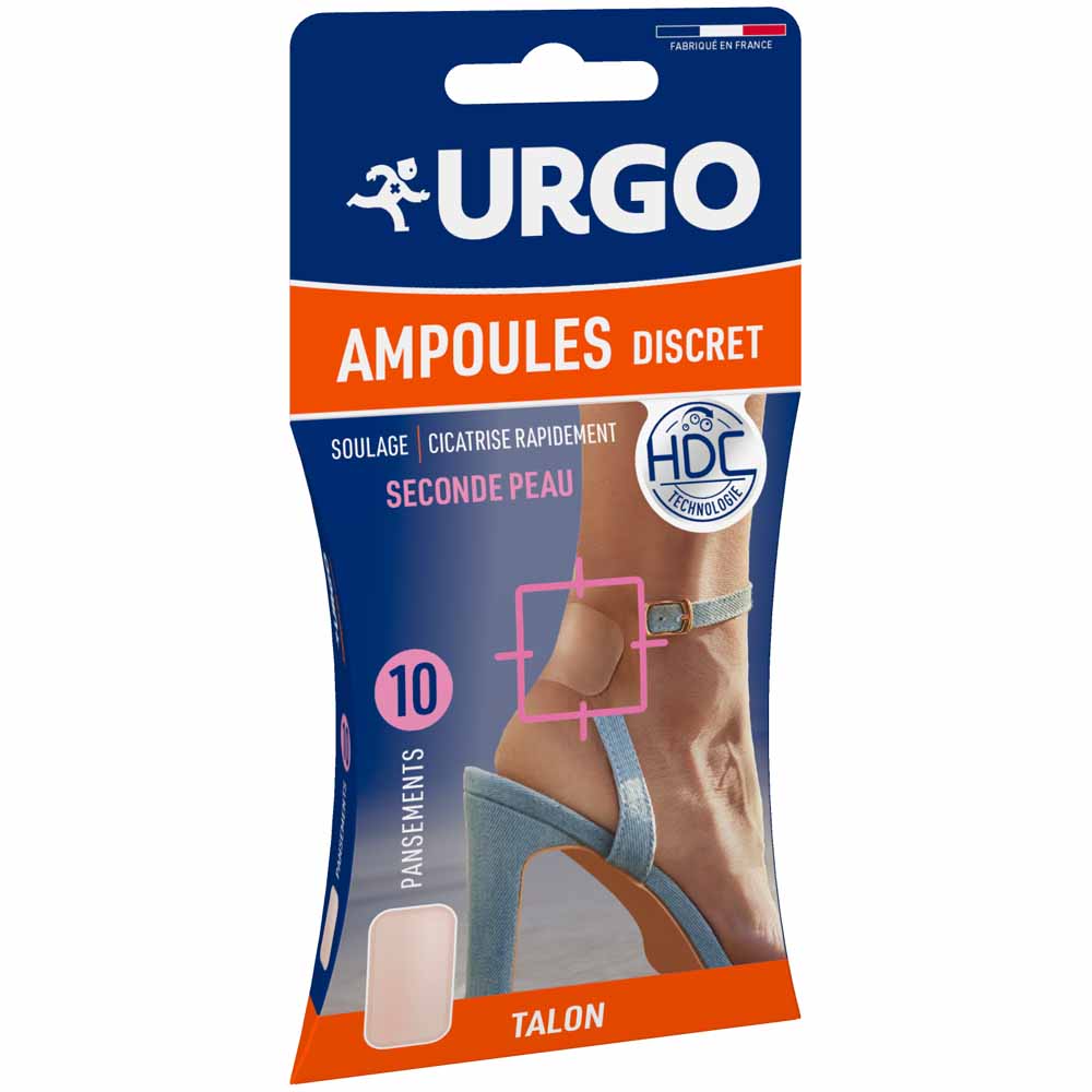 Urgo Discreet Ampulas Heel 10 Plasters