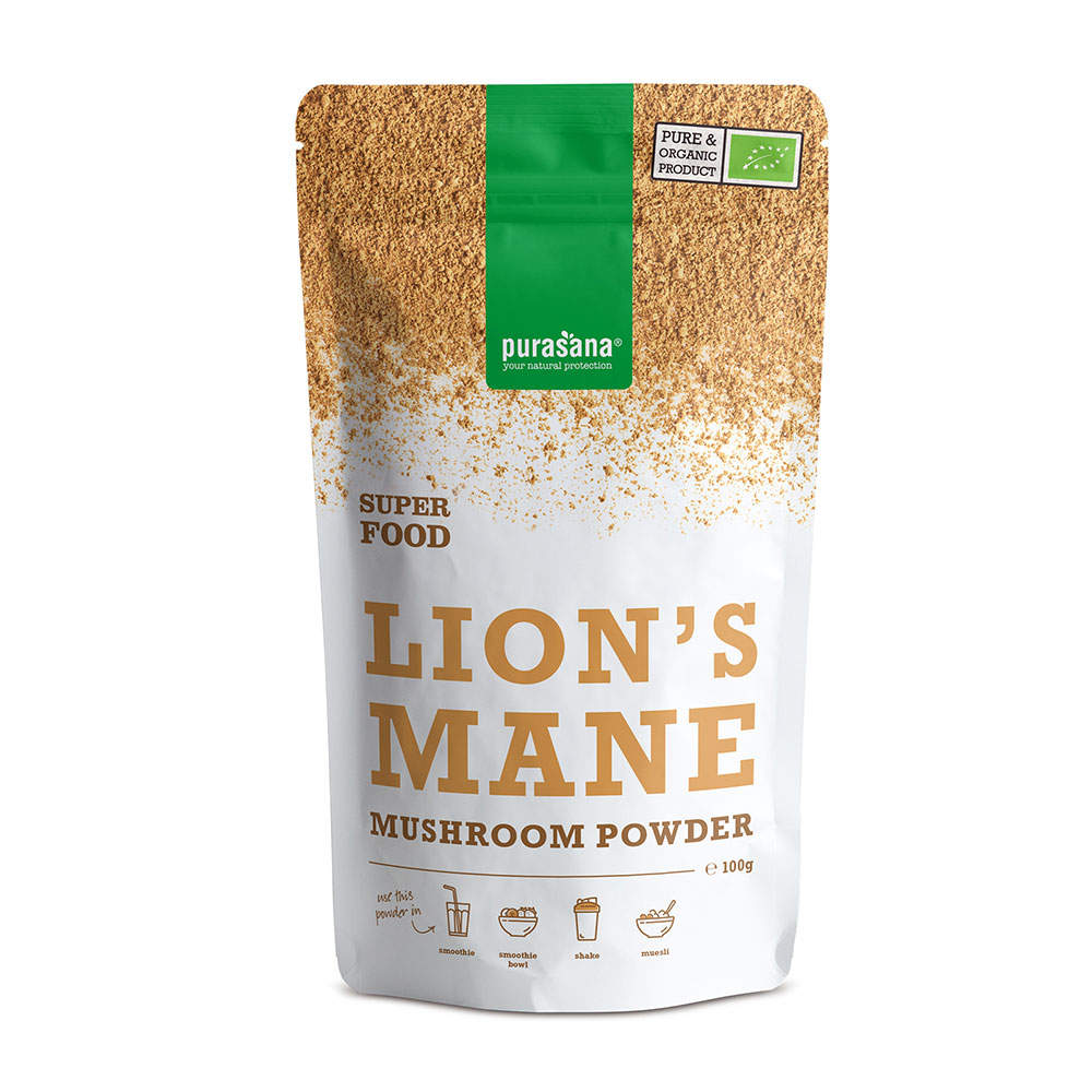 Purasana Super Food Lion's Mane mushroom powder 100 g