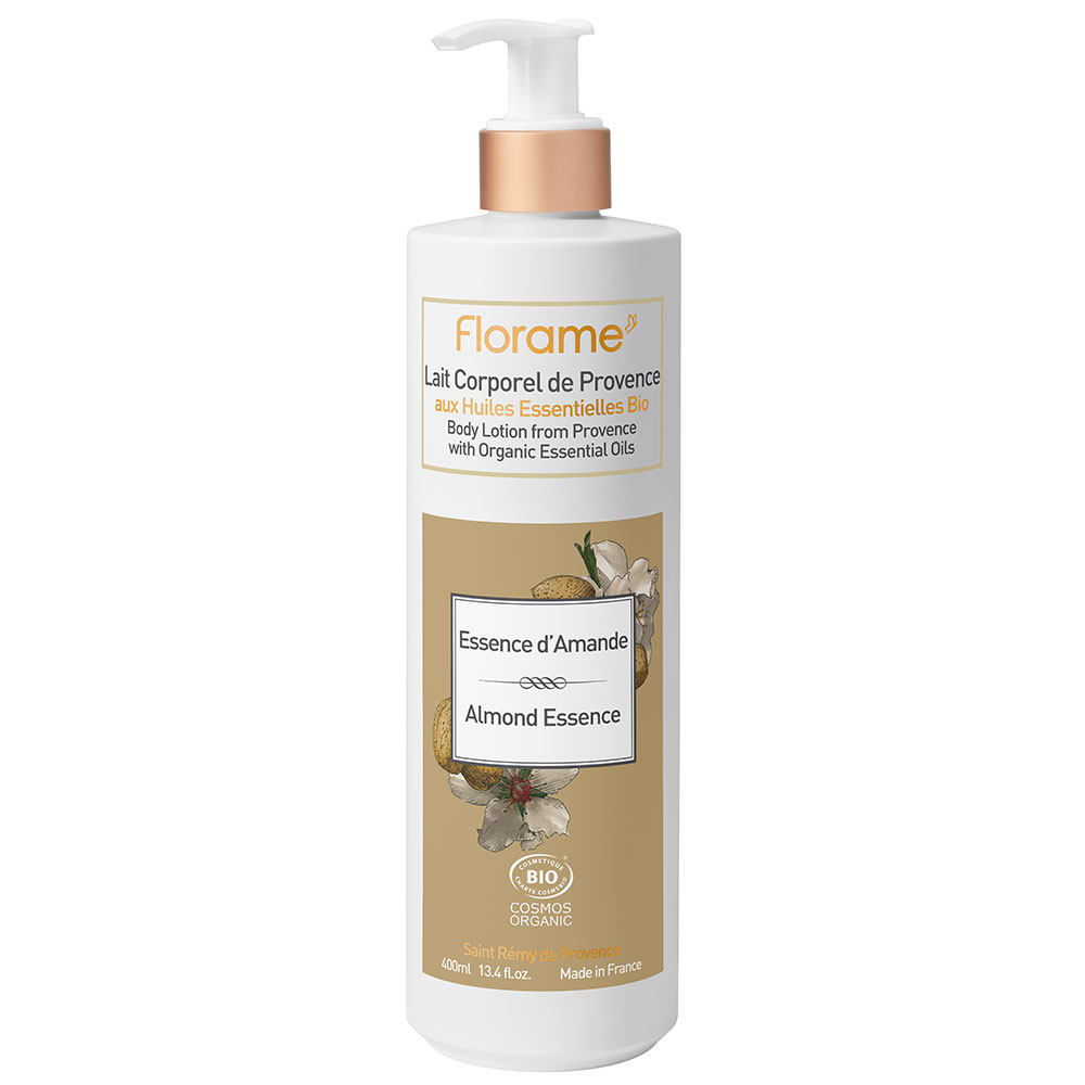 Florame Provence body lotion with organic almond essence 400ml