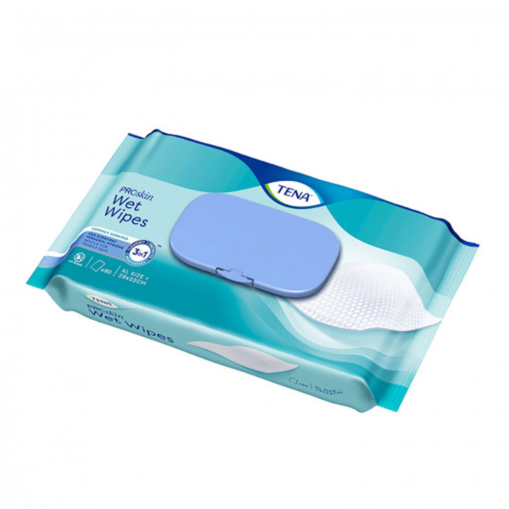 Tena Proskin 3 In 1 Wet Wipes 48 Wipes