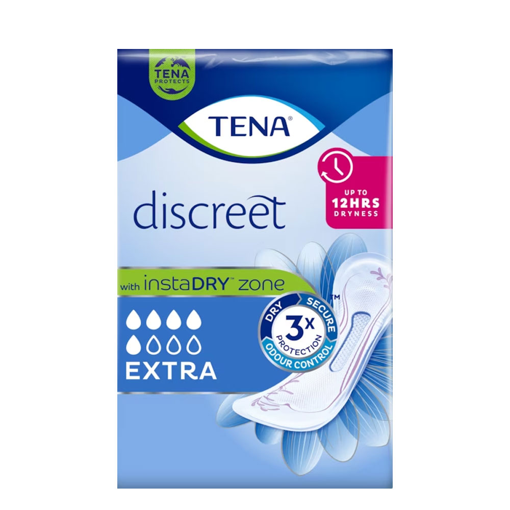 Tena Discreet Protection for women's bladder weakness Extra x20