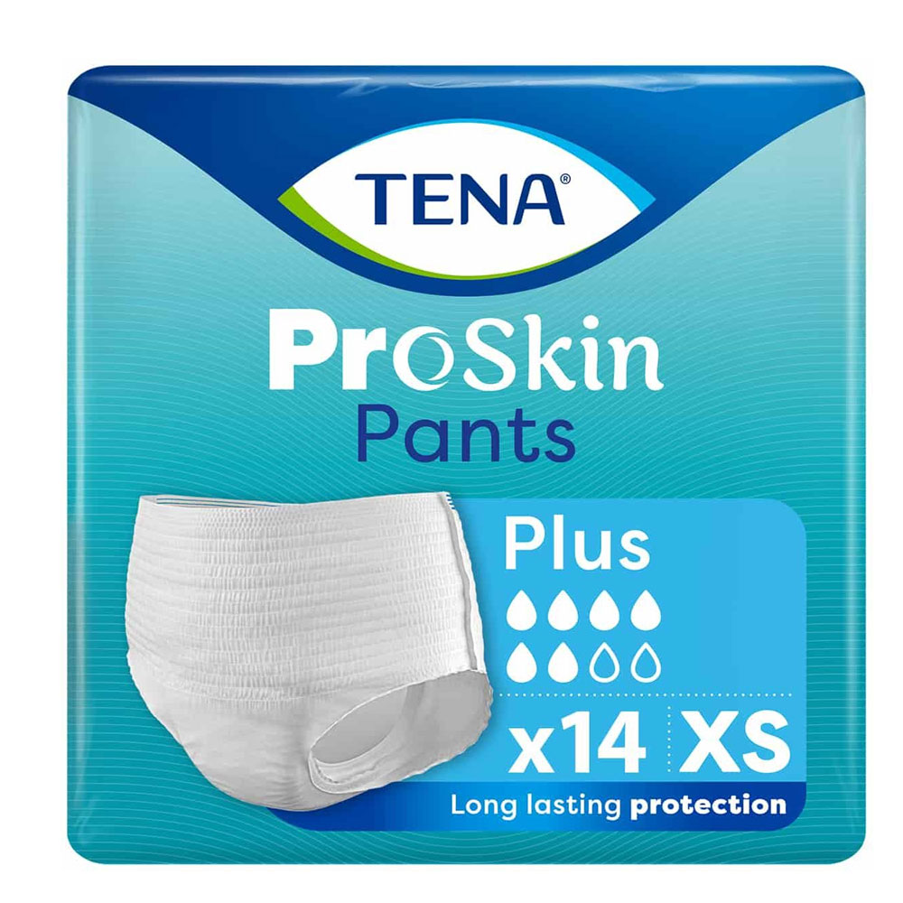 Tena Proskin plus Pants Urinary Absorbent Size XS 50-70cm X14