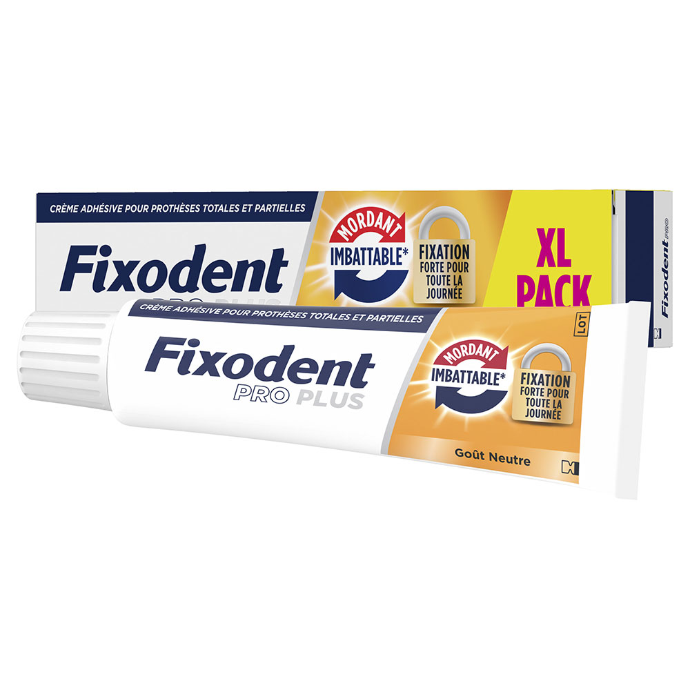 Fixodent Pro plus Denture Adhesive Cream for Full & Partial Dentures 57 g