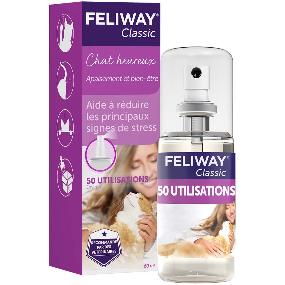 Feliway Classic Anti-stress spray cat pheromone spray 60 ml
