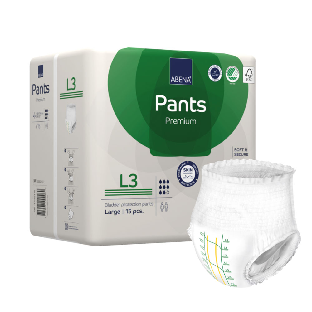 Abena Pants Premium Absorbent Pants Heavy Incontinence Nightwear