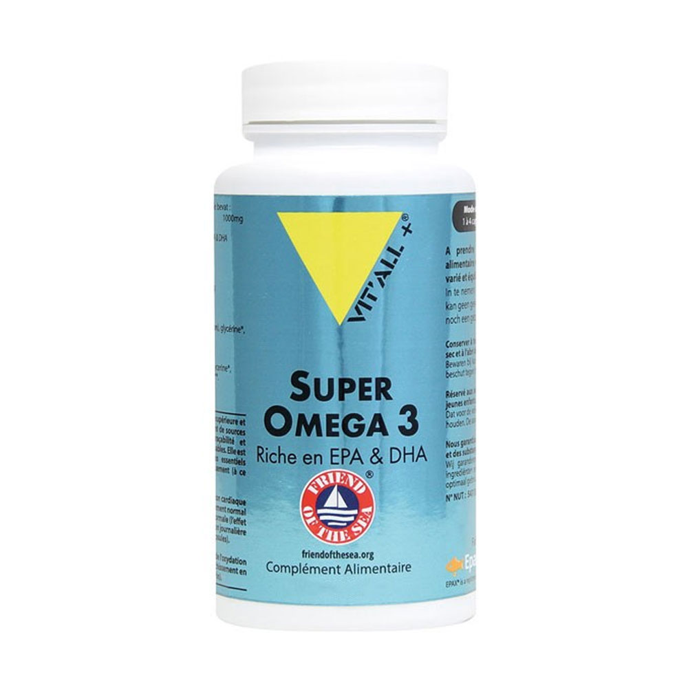 Vit'All+ Super Omega 3 rich in EPA & DHA 30 capsules