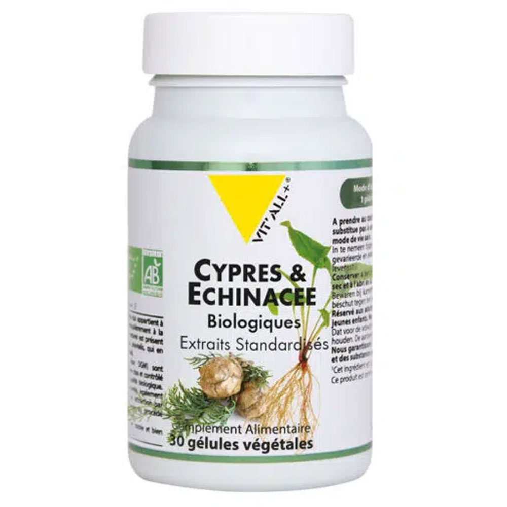 Vit'All+ Cypress &amp; Echinacea Bioes 30 capsules
