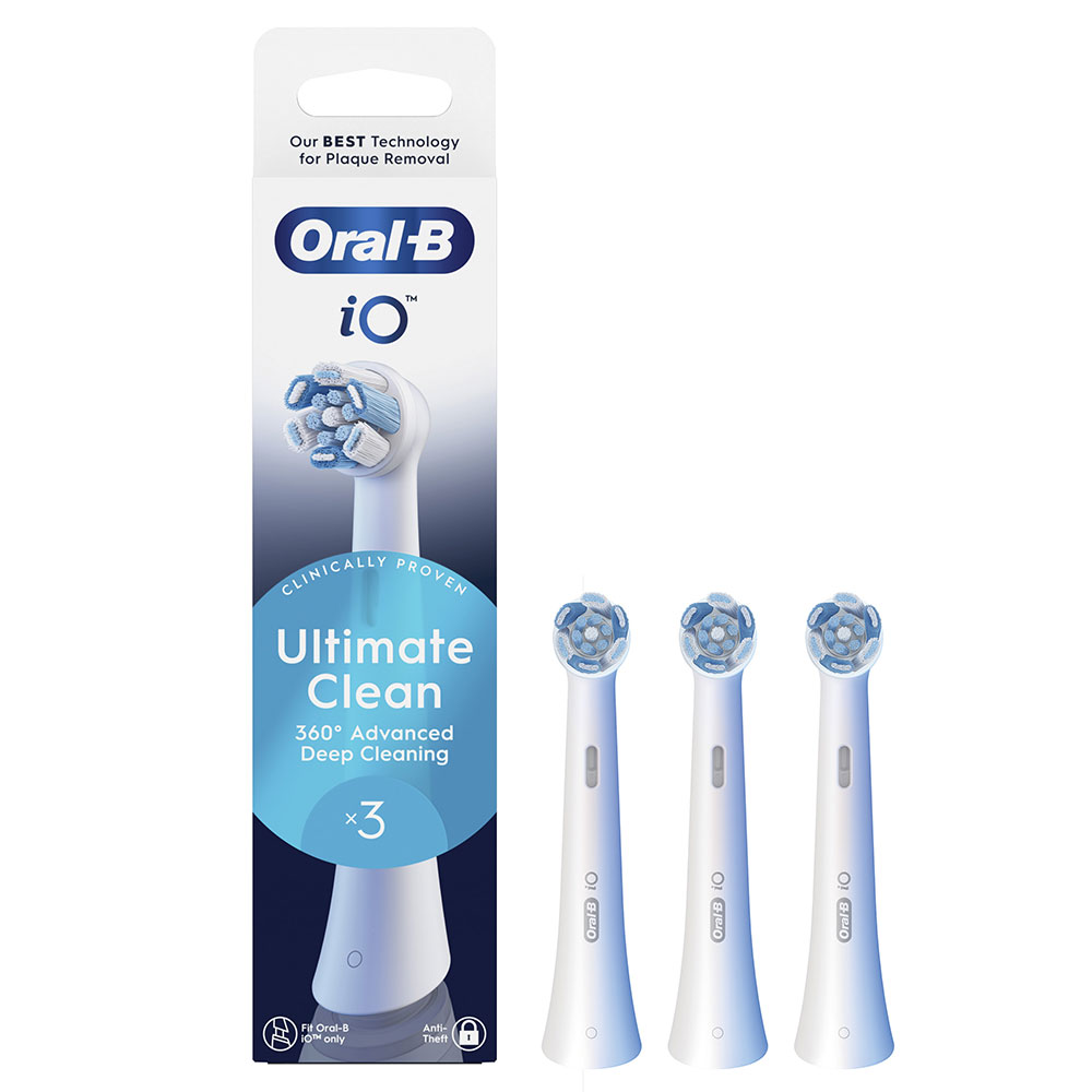 Oral-B iO Brushes for electric toothbrushes Ultimate Clean x3