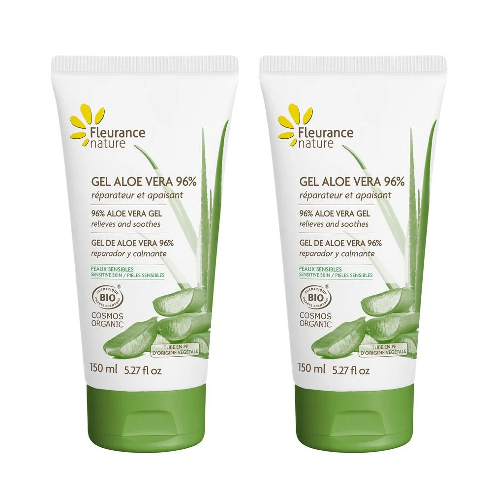 Fleurance Nature 96% Aloe Vera Gel 2x150ml