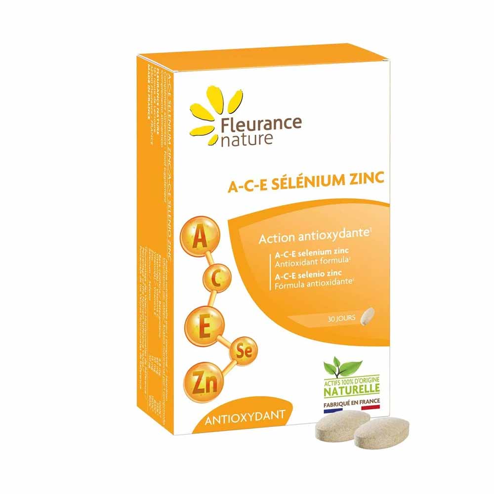 Fleurance Nature A-C- E Selenium Zinc 30 tablets