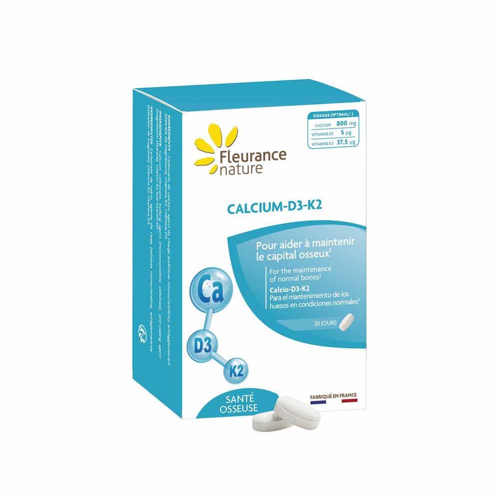 Fleurance Nature Calcium - D3 - K2 60 tablets