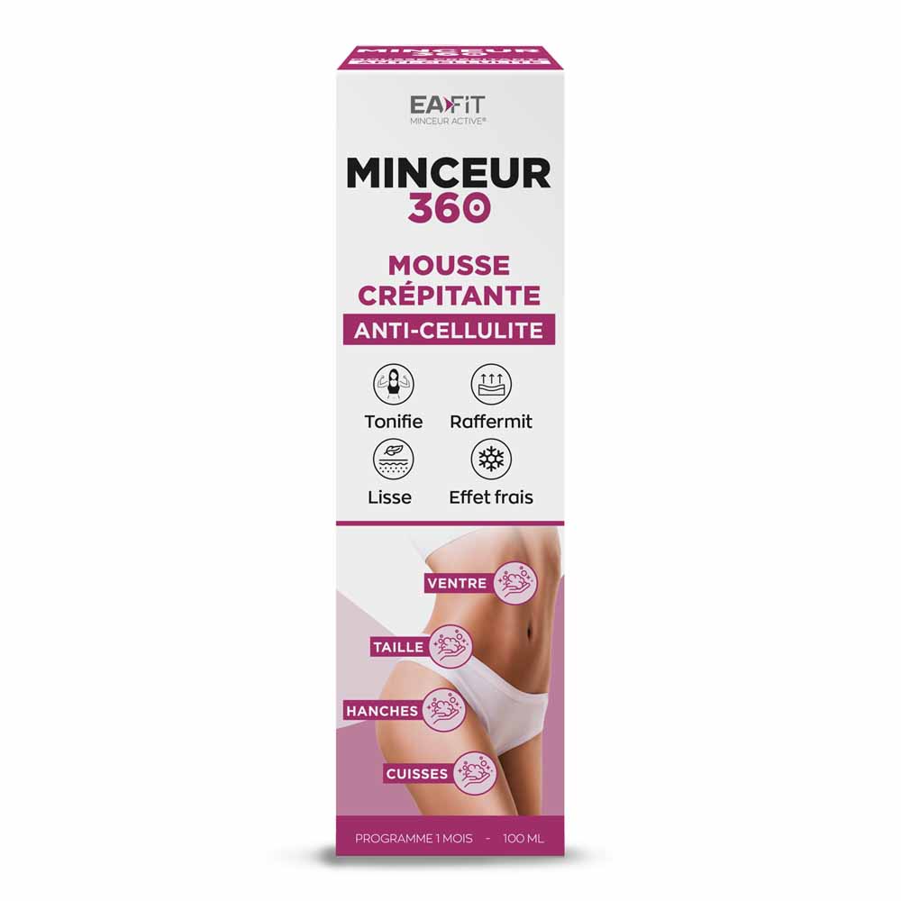 Eafit Active Slimming 360 slimming foaming mousse targets cellulite 100 ml
