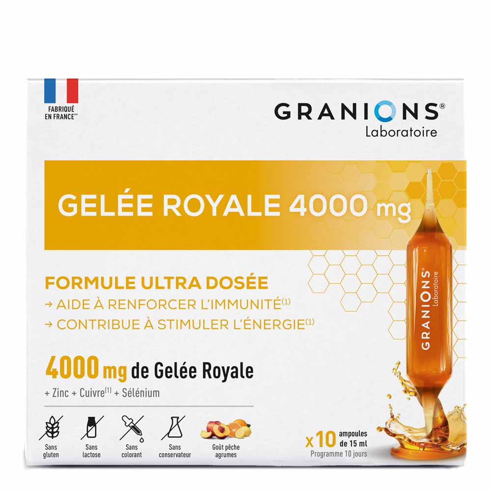 Granions Royal Jelly 4000mg 10 ampulas