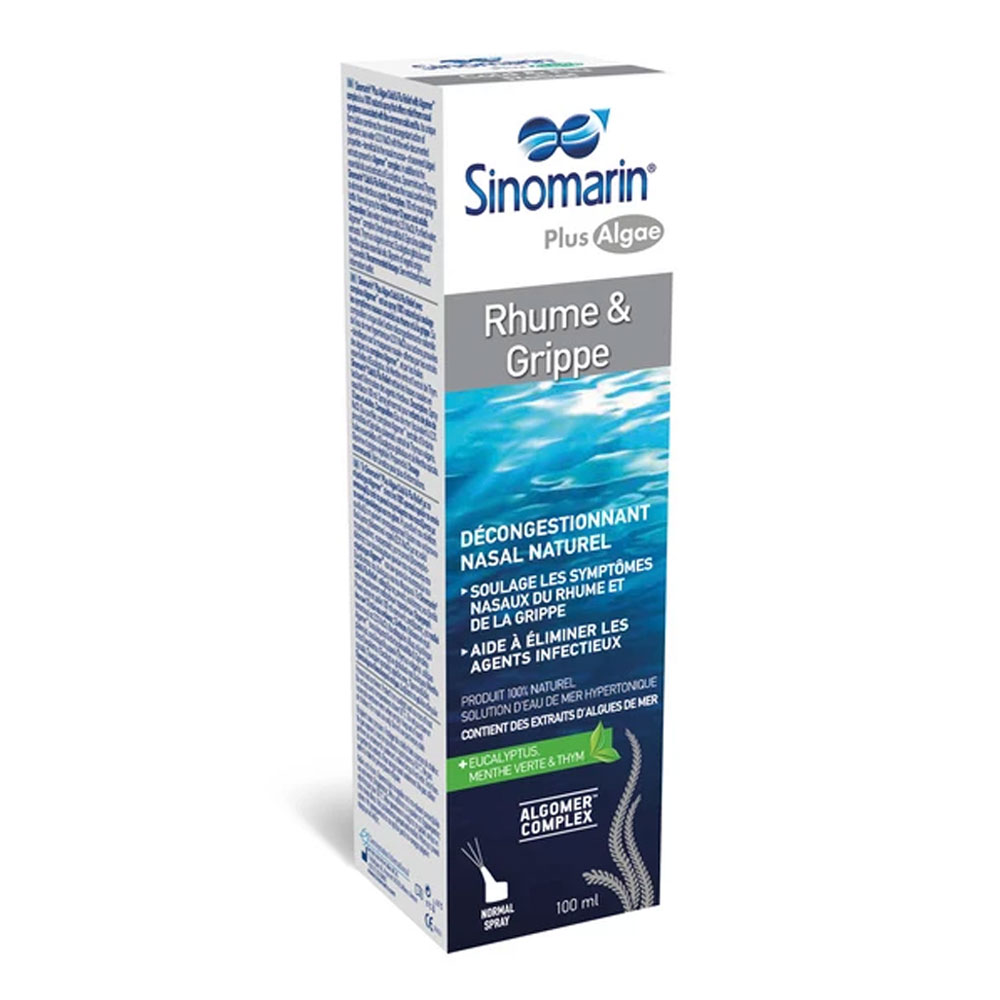 Gifrer Sinomarin Nasal spray for cold and flu with seaweed 100 ml