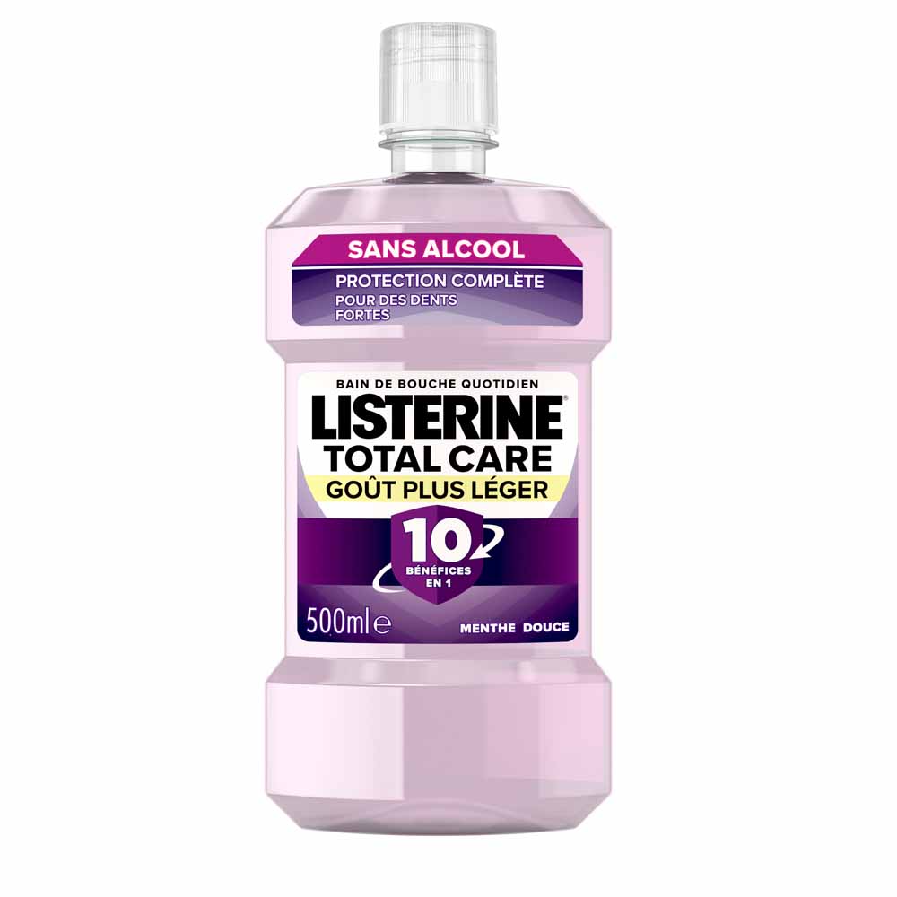 Listerine Total Care Mouthwash Sweet Mint Lighter Taste 500ml