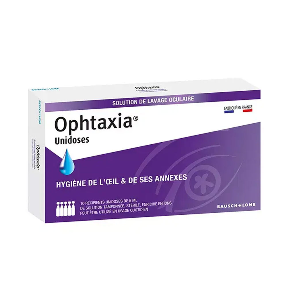 Bausch&Lomb Ophtaxia Ophtaxia 20 Wipes Eyes And Eyelids Hygiene 10 Unidoses