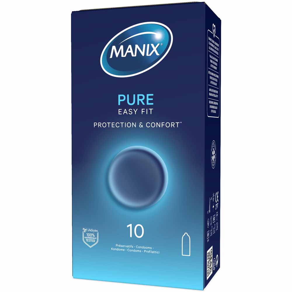 Manix Pure Easy Fit Super 14 Condoms x10