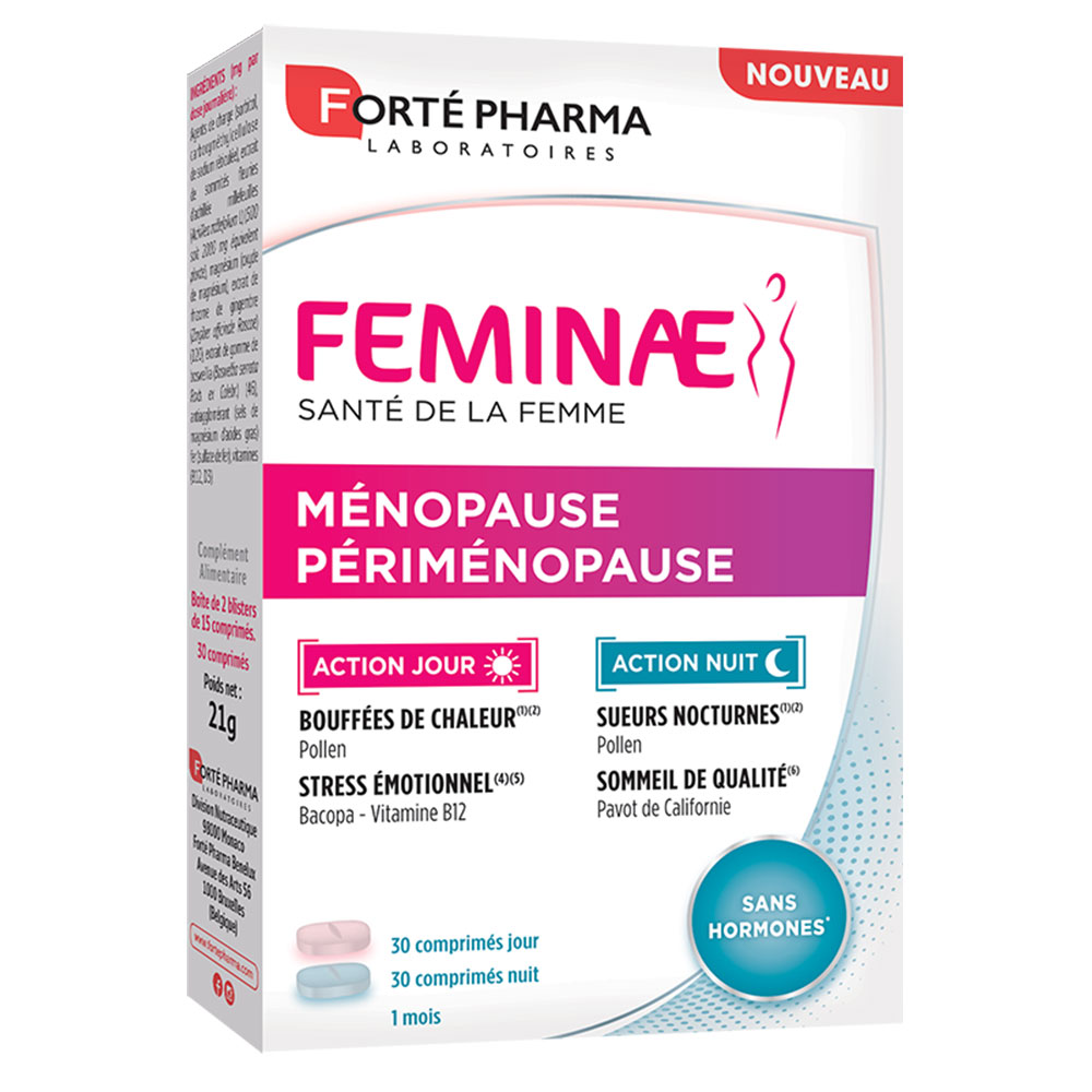 Forté Pharma Feminae Menopause and perimenopause hormone-free 60 tablets