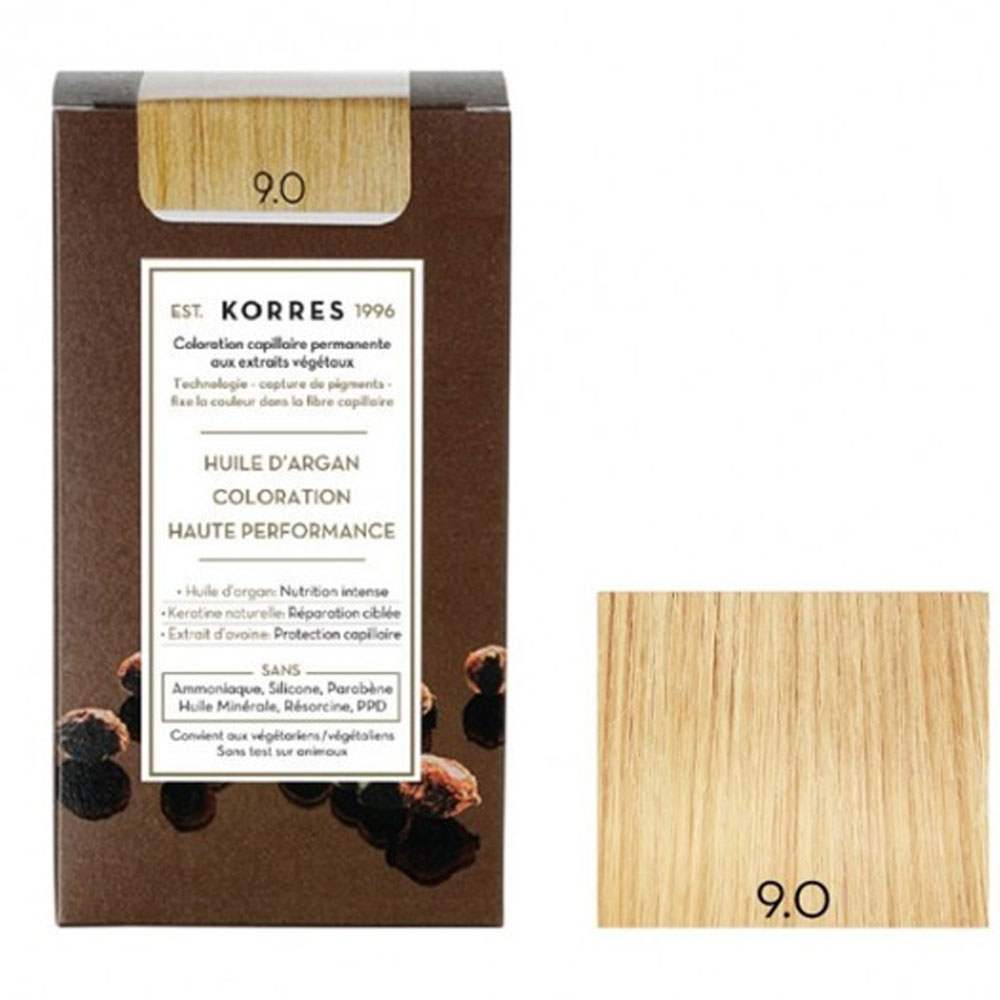 Korres Argan oil Permanent Hair Colour With Argan Oil 50ml 8.0 LIGHT BLONDE