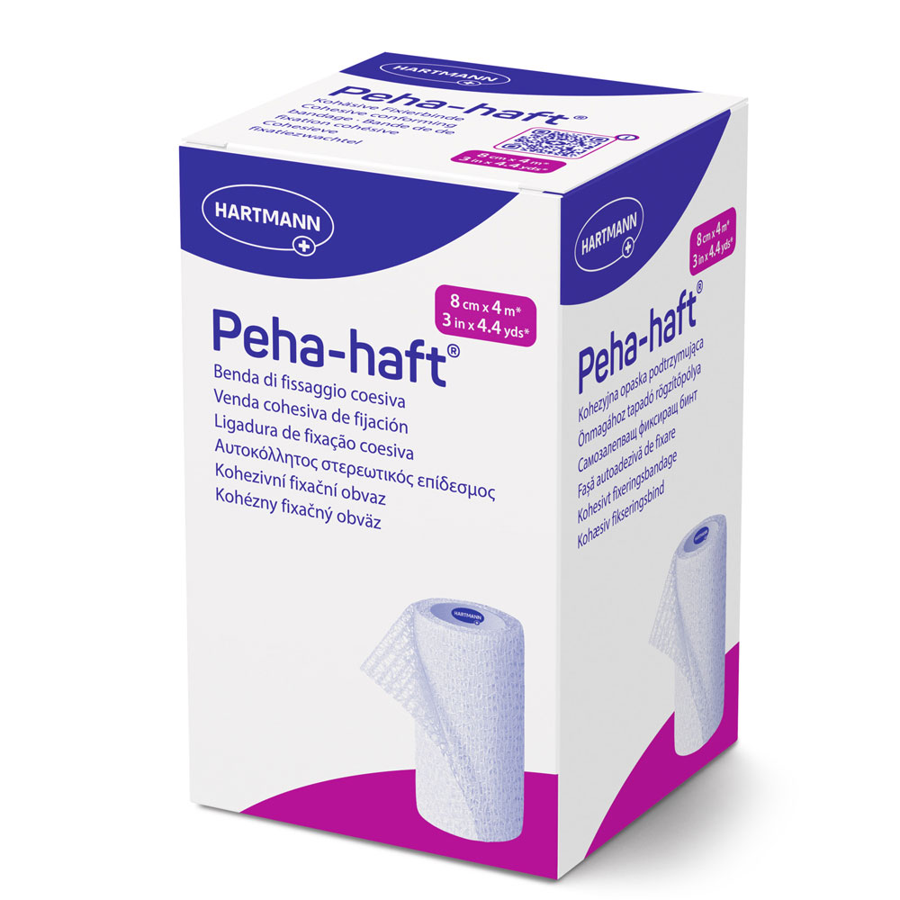 Hartmann Peha Haft Cohesive Strip 8cmx4m Latex-free x1