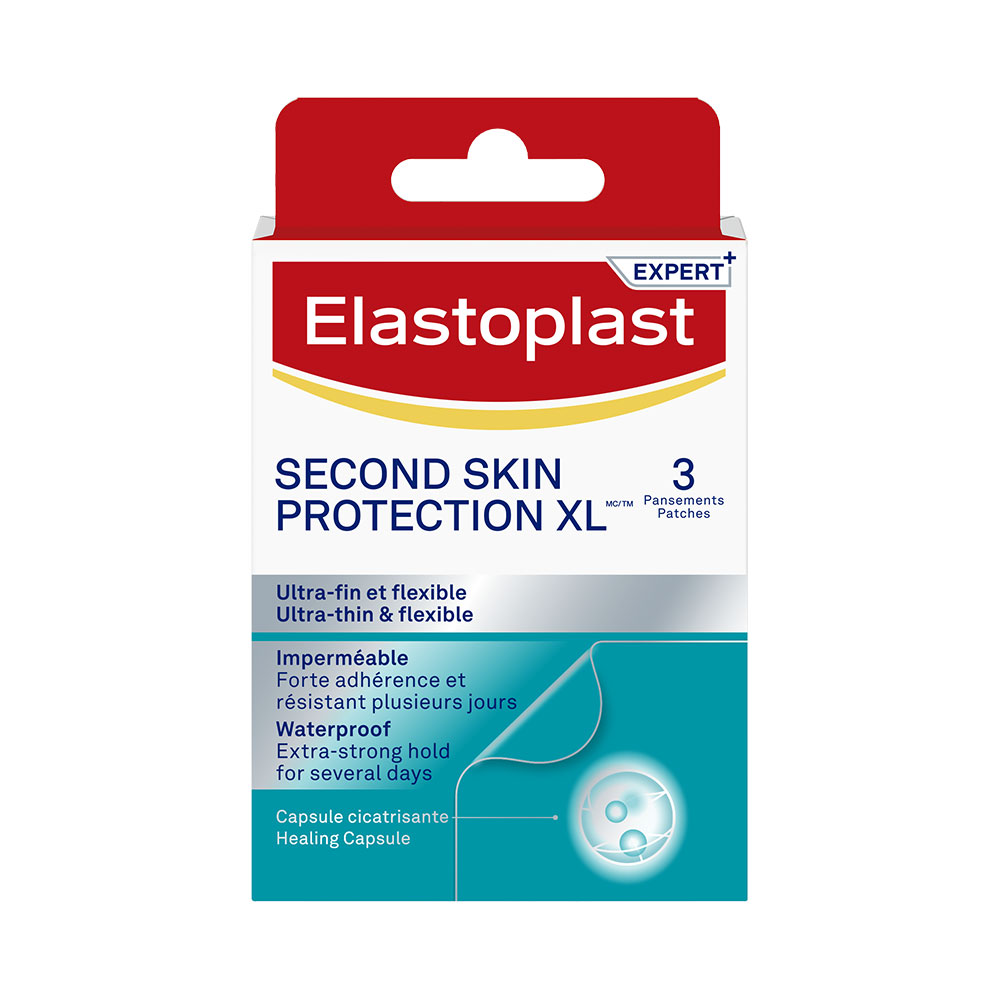 Elastoplast Plasters Second Skin Protection XL 3 Plasters