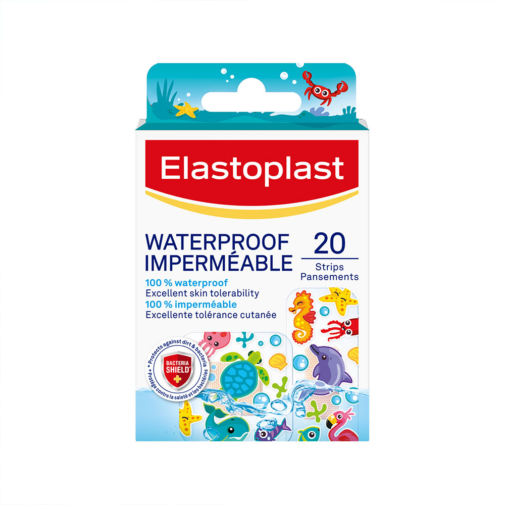 Elastoplast Plasters Waterproof Children Waterproof 20 Plasters