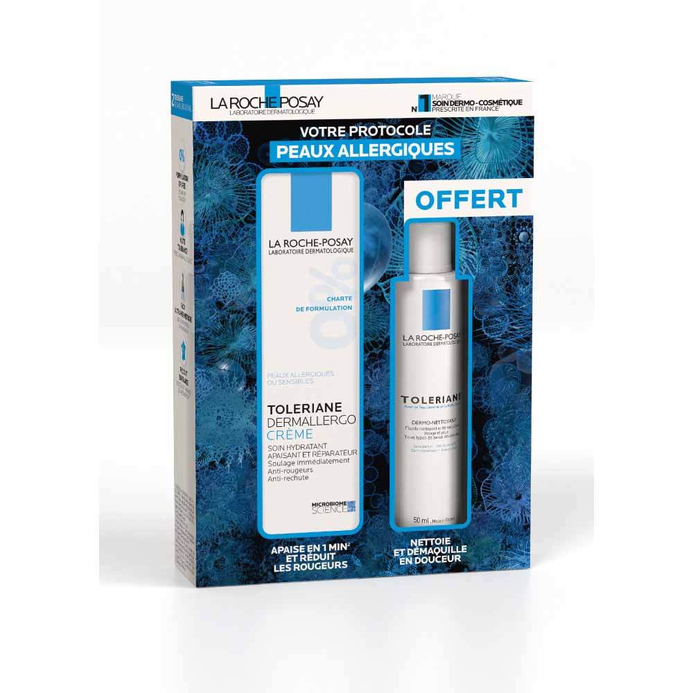 La Roche-Posay Toleriane Dermallergo Cream 40ml + Free Dermo-Cleanser