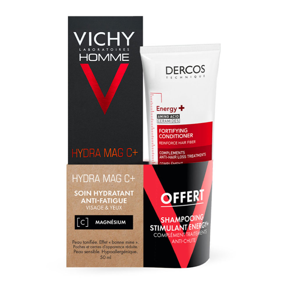 Vichy Man Hydra Mag C+ hydrating care + Energy+ stimulating shampoo 100 ml