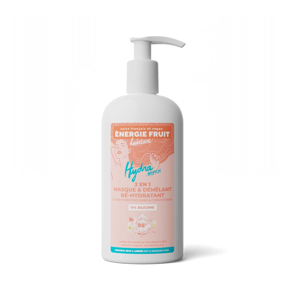 Energie Fruit 2-in-1 monoi and organic macadamia oil mask damaged hair 300 ml