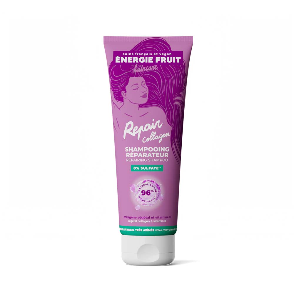 Energie Fruit Repair shampoo with plant collagen & vitamin B 250 ml