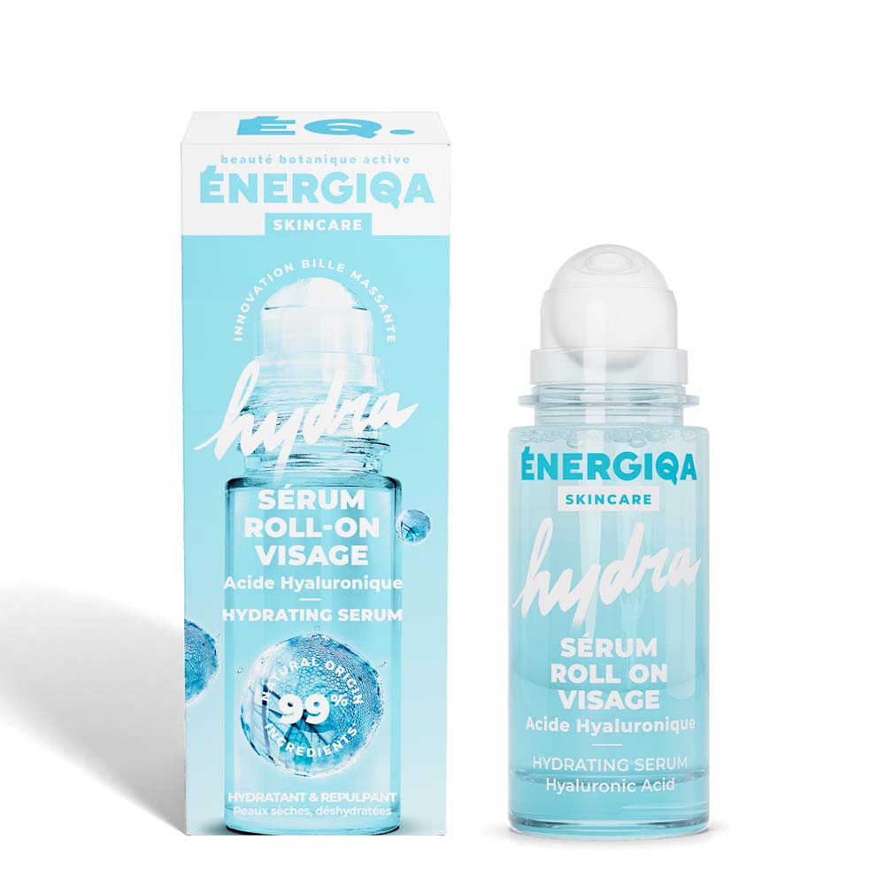 Energiqa Skincare Roll-on hydrating face serum hyaluronic acid 30 ml