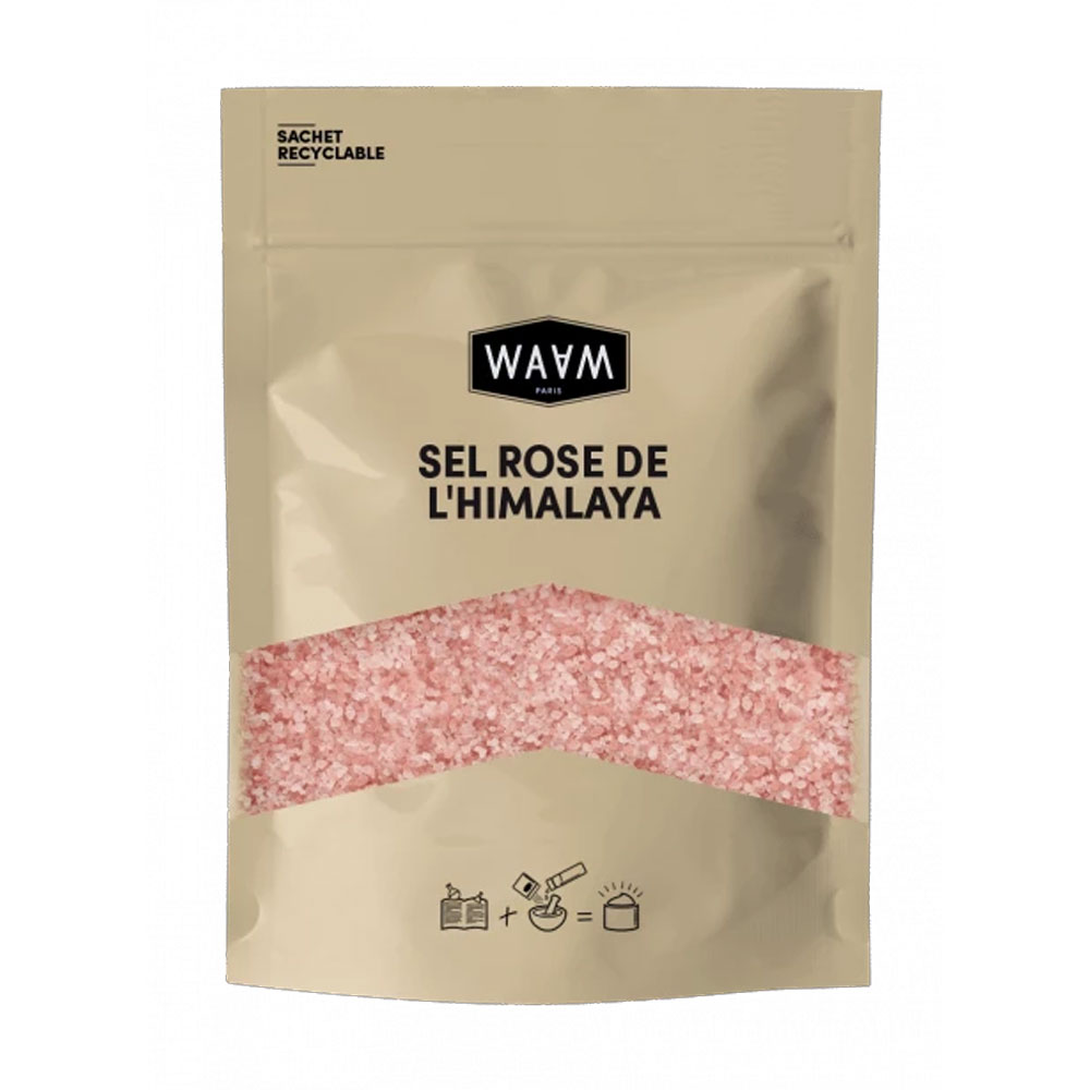 Waam Himalayan pink salt Bath and scrub 500g
