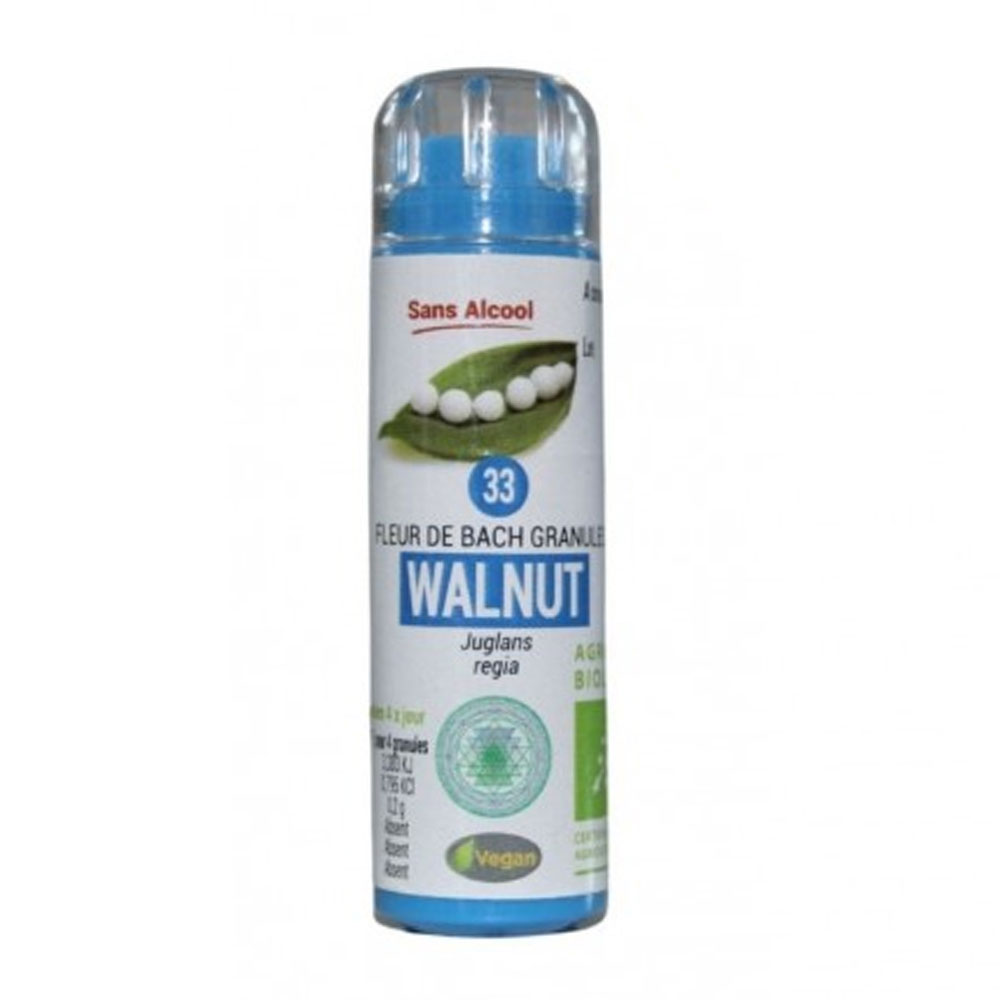 Kosmeo Fleurs De Bach Alcohol Free - Granules 33. Walnut 120 granules