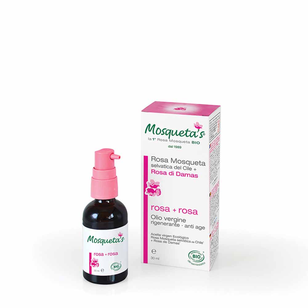 Kosmeo Mosqueta's Rosehip Oil from Chile + Damask Rose 50ml