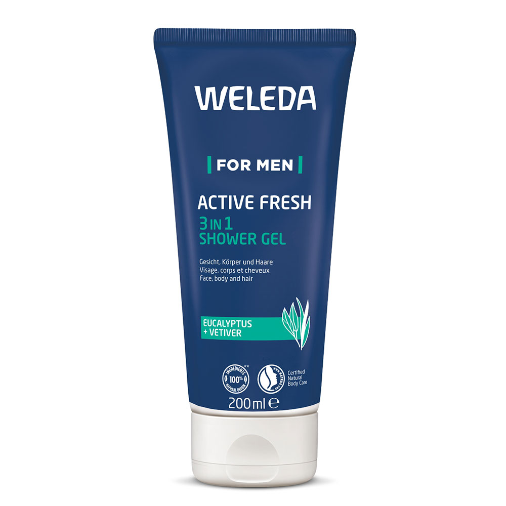 Weleda Active Fresh Energizing Shower Gel 200ml