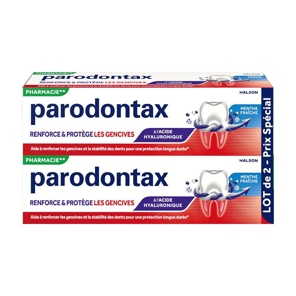 Parodontax Toothpaste Whitening Strengthens &amp; Protects Strawberry 2x75ml