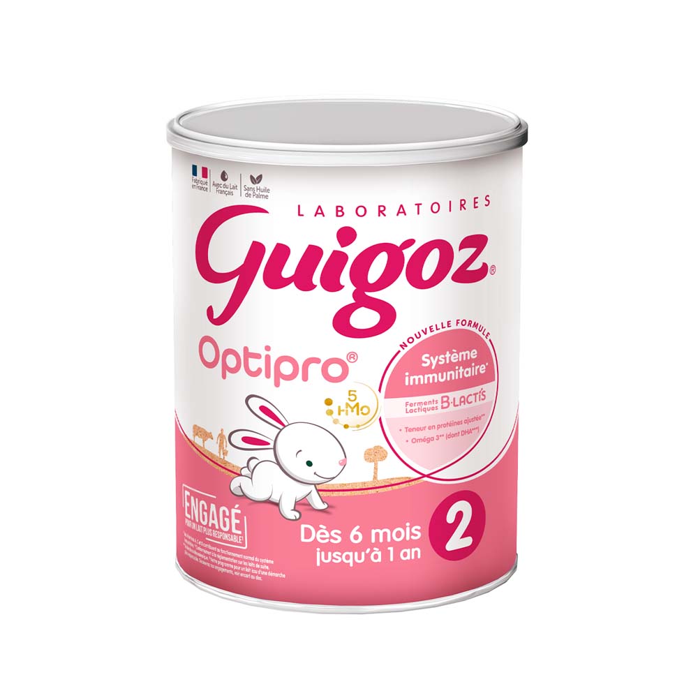 Guigoz Optipro 2 Baby Powder Milk 6-12 Mois 800g