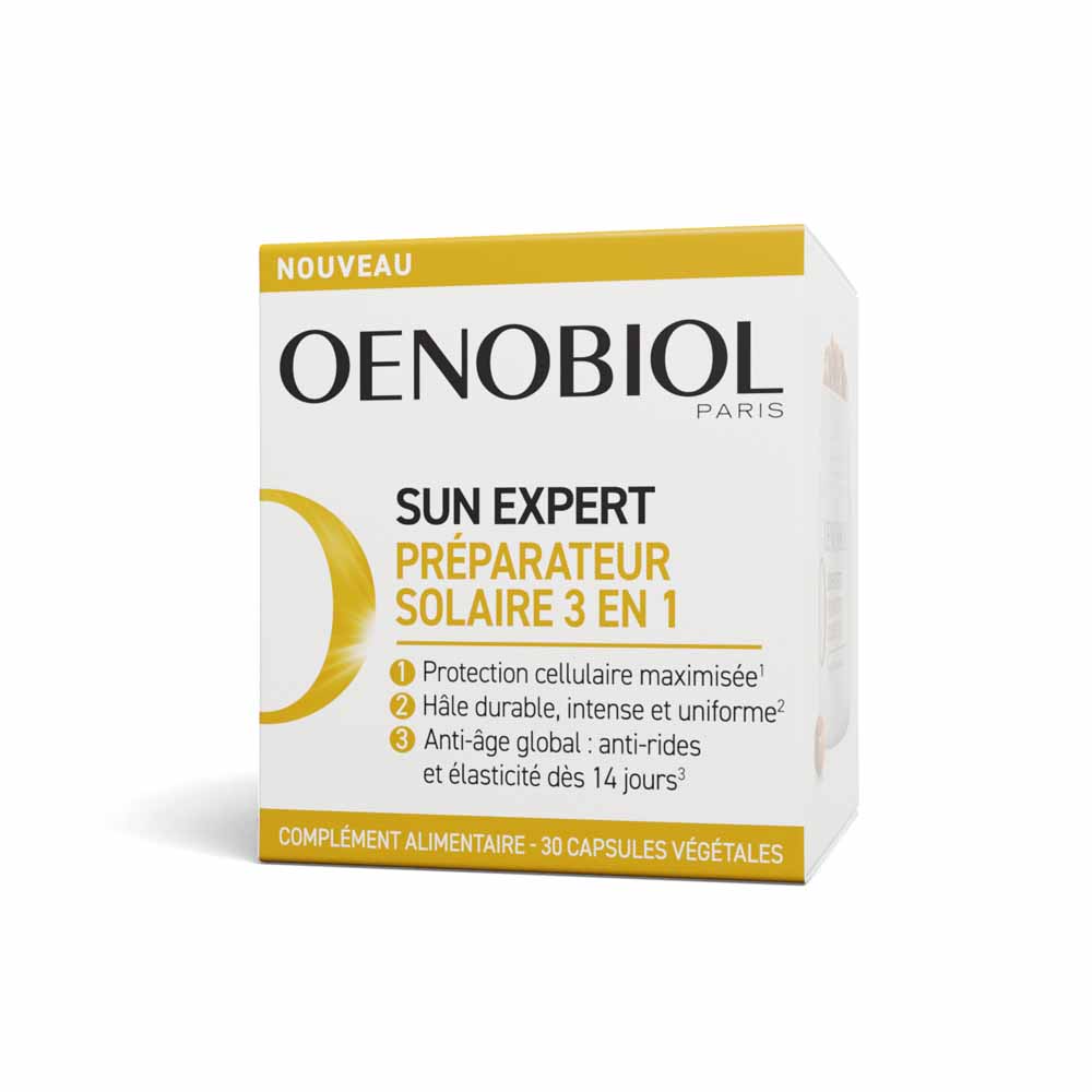 Oenobiol Sun Expert Sun preparation 3-in-1 triple action 30 capsules
