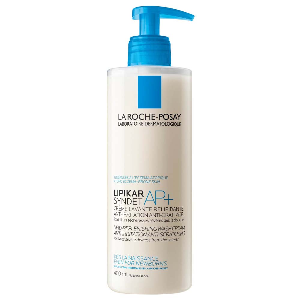 La Roche-Posay Lipikar Syndet AP+ cleansing cream for eczema-prone skin 400 ml