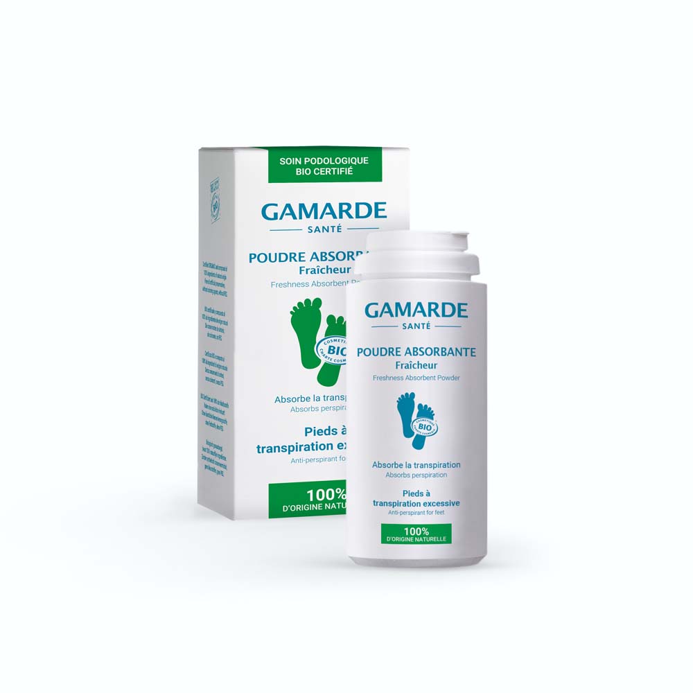 Gamarde Freshness organic foot absorbing powder excessive perspiration 35 g